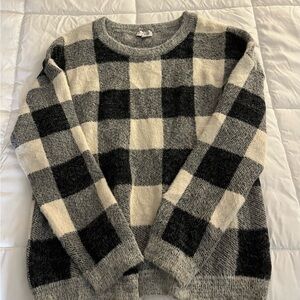 Cyrus Monochrome Fuzzy Knit